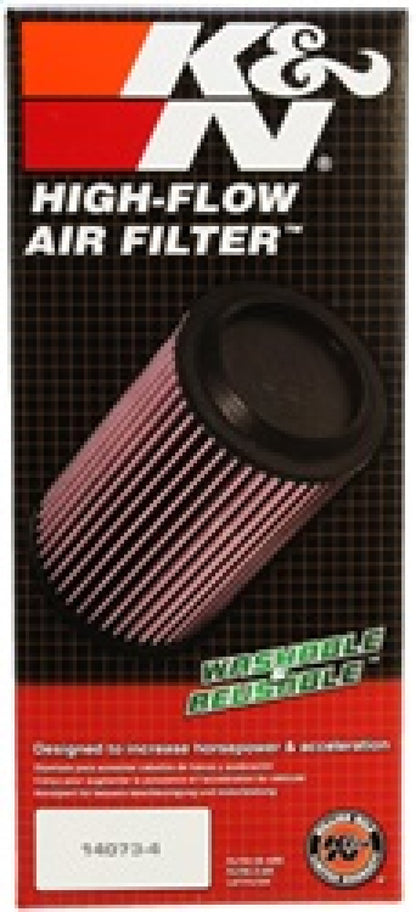 K&N Engineering Universal Rubber Air Filter – 4 Inch Flange, 6 Inch Outer Diameter, 4-5/8 Inch Outer Diameter Top, 12 Inch Height
