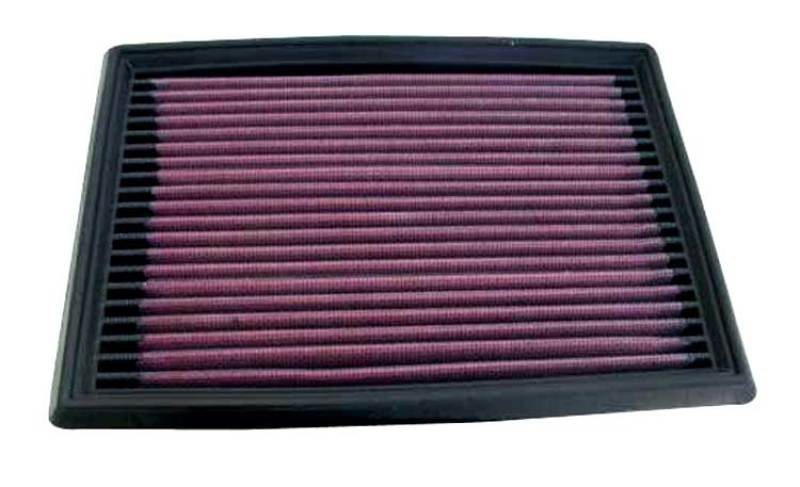 K&N Engineering Part 33-2036 High-Flow Reusable Drop-In Air Filter for Honda Civic and Nissan 300ZX