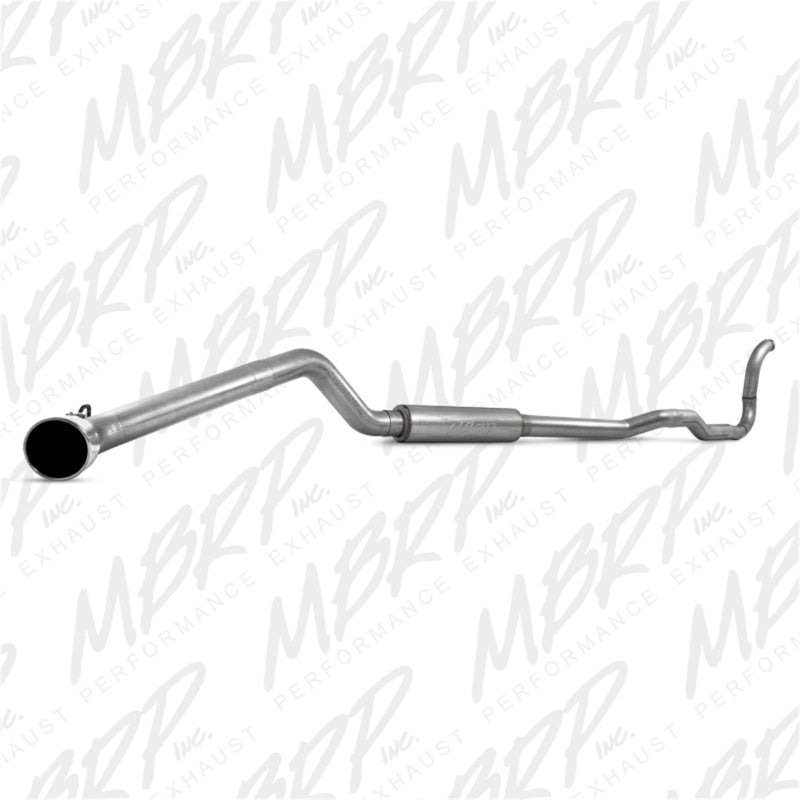 MBRP Armor Lite Series Turbo Back Exhaust System for Dodge W250 and W350 - Single Side Exit, 4 Inch Diameter