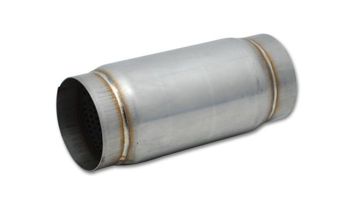 Vibrant Performance SS Race Muffler with 4-inch Inlet and 5-inch Length