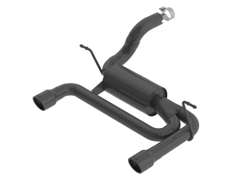 Borla S-Type Axle-Back Exhaust System for Jeep Wrangler JL/JLU 2018-2026 with 3.6L V6 Engine