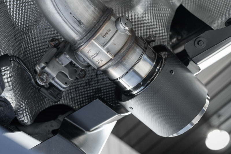MBRP Armor Pro Series 2020+ Toyota Supra 3.0L Catback Dual Exhaust with Carbon Fiber Tips