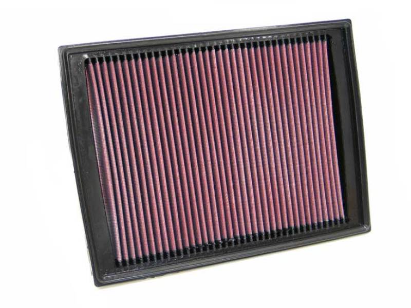 K&N Engineering 33-2333 High-Flow Drop-In Air Filter for Land Rover LR3 4.4L V8