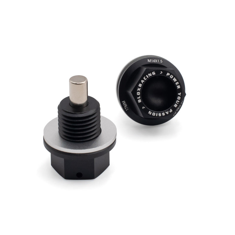 BLOX Racing Magnetic Oil & Transmission Drain Plug Set (Part No. BXAC-00405-6)