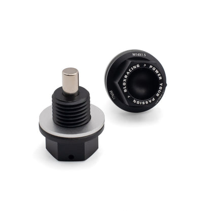 BLOX Racing Magnetic Oil & Transmission Drain Plug Set (Part No. BXAC-00405-6)