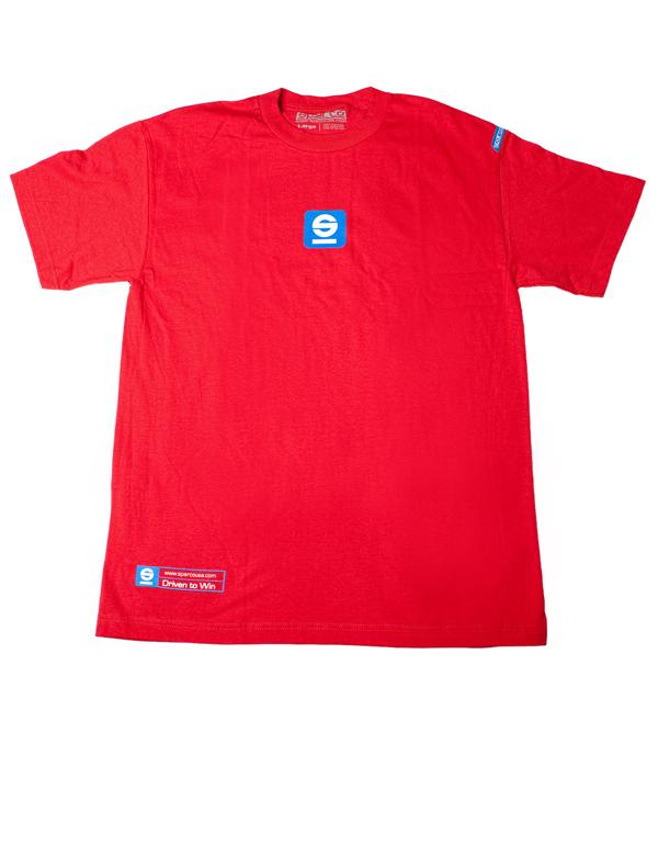 SPARCO Tach Black T-Shirt XXL - Comfortable Automotive Apparel for Enthusiasts