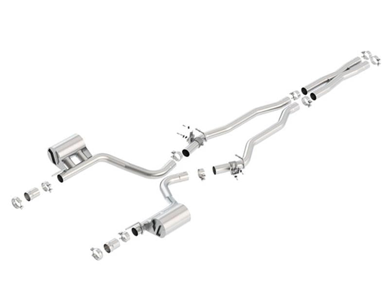Borla ATAK Cat-Back Exhaust System for 2015-2023 Dodge Challenger SRT 392 / 392 Hemi / Scat Pack 6.4L V8