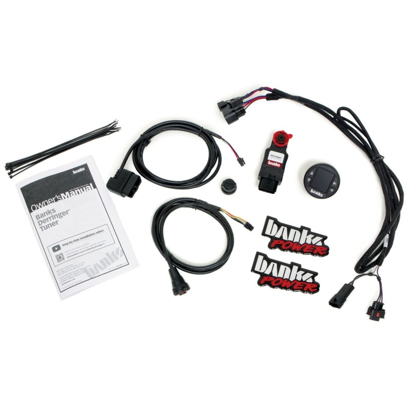 Banks Power Derringer Tuner for 2011-2019 Ford F250/F350 6.7L Power Stroke with iDash SuperGauge