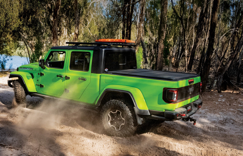 EGR RollTrac Electric Tonneau Cover for Jeep Gladiator 2020-2023 – Motorized Retractable Bed Cover with Integrated Locking and All-Weather Protection