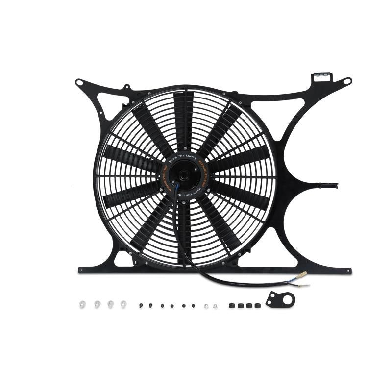 Mishimoto BMW E36 Performance Aluminum Fan Shroud Kit with Electric Fan and Optional Controller