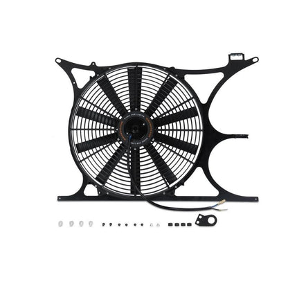 Mishimoto BMW E36 Performance Aluminum Fan Shroud Kit with Electric Fan and Optional Controller