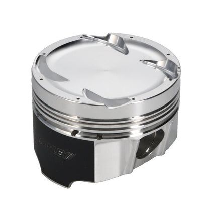 Manley Performance Mitsubishi Eclipse 85.5mm Bore, 88mm Stroke, 12cc Dish T/T Piston Set of 4