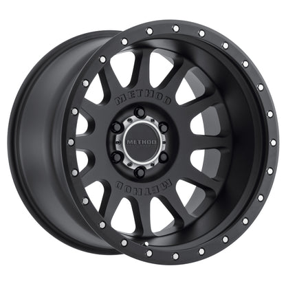Method MR605 NV 20x10-Inch Matte Black Wheel with 6x135 Bolt Pattern and -24mm Offset