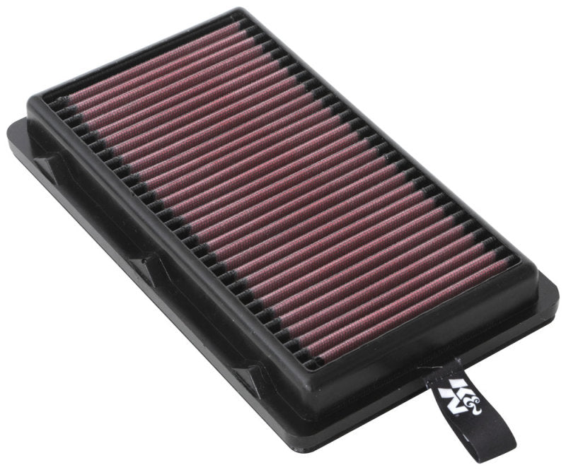 K&N 33-5108 High-Flow Reusable Air Filter for 2020-2021 Hyundai Sonata and Kia K5 with 1.6L Diesel Engine