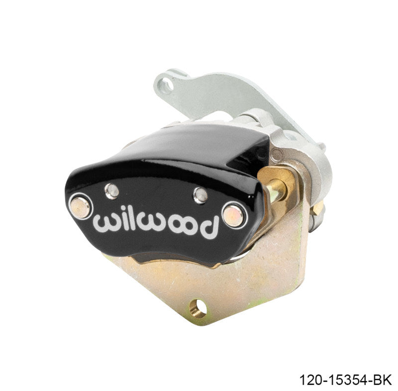 Wilwood Caliper-MC4 Mechanical Parking Brake Left Hand Black with 2.00 Mounting Thickness and 1.19-Inch Piston