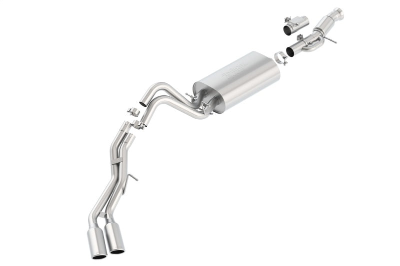 Borla Touring Cat-Back Exhaust System for 2015-2016 GMC Yukon & Cadillac Escalade with 6.2L V8 – Part #140559