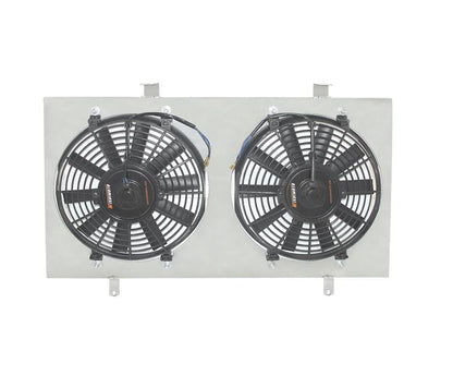 Mishimoto Nissan 240SX S13 Aluminum Fan Shroud Kit with Dual 10-Inch Electric Fans