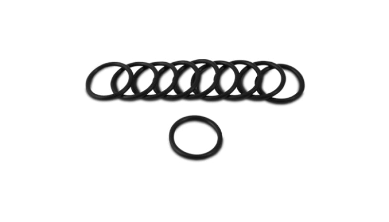 Vibrant -4AN Rubber O-Rings Pack of 10 for Reliable Leak-Free Seals