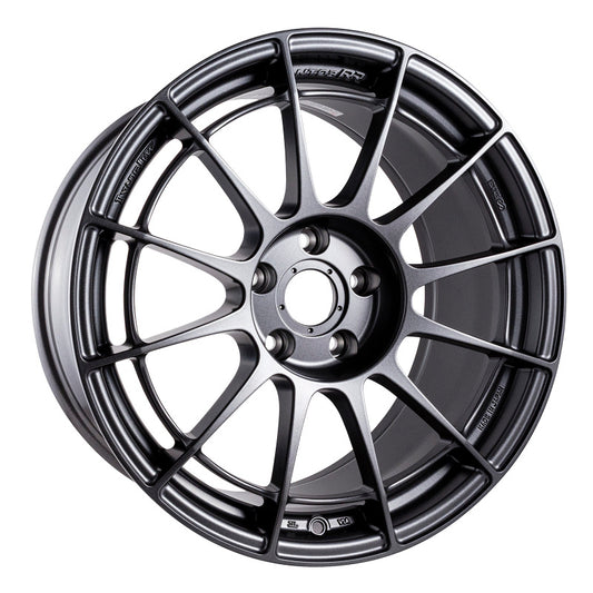 Enkei NT03RR 18x9.5 Gunmetal Wheel with 5x114.3 Bolt Pattern and +27mm Offset