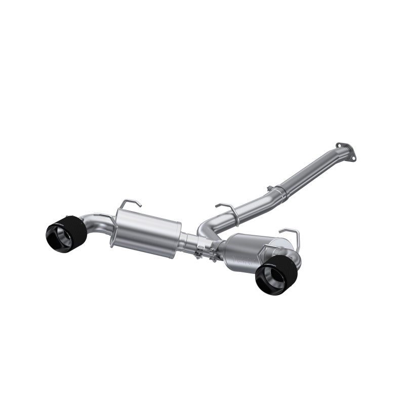 MBRP Armor Pro Series Cat Back Exhaust System for Subaru BRZ and Scion FR-S - T304 Stainless Steel with Carbon Fiber Tips