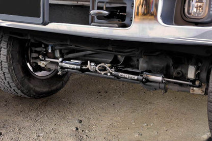 Fabtech Dual Dirt Logic 2.25 Stainless Steel Steering Stabilizer Kit for Ford F-250 Super Duty (2010-2011)
