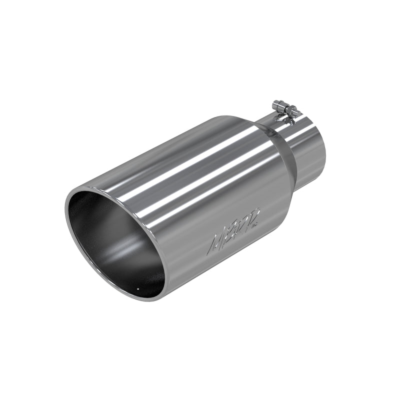MBRP Universal Exhaust Tip 8 Inch OD Rolled End with 5 Inch Inlet - T304 Stainless Steel