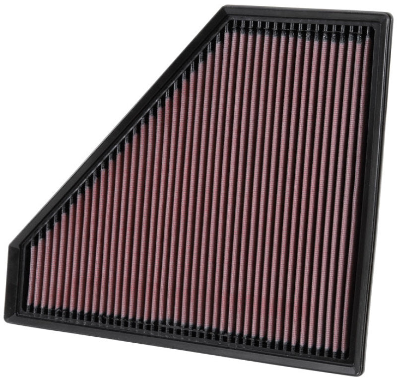 K&N Replacement Panel Air Filter for 2013-2014 Cadillac ATS and CTS - High-Flow Washable Air Filter Part 33-2496