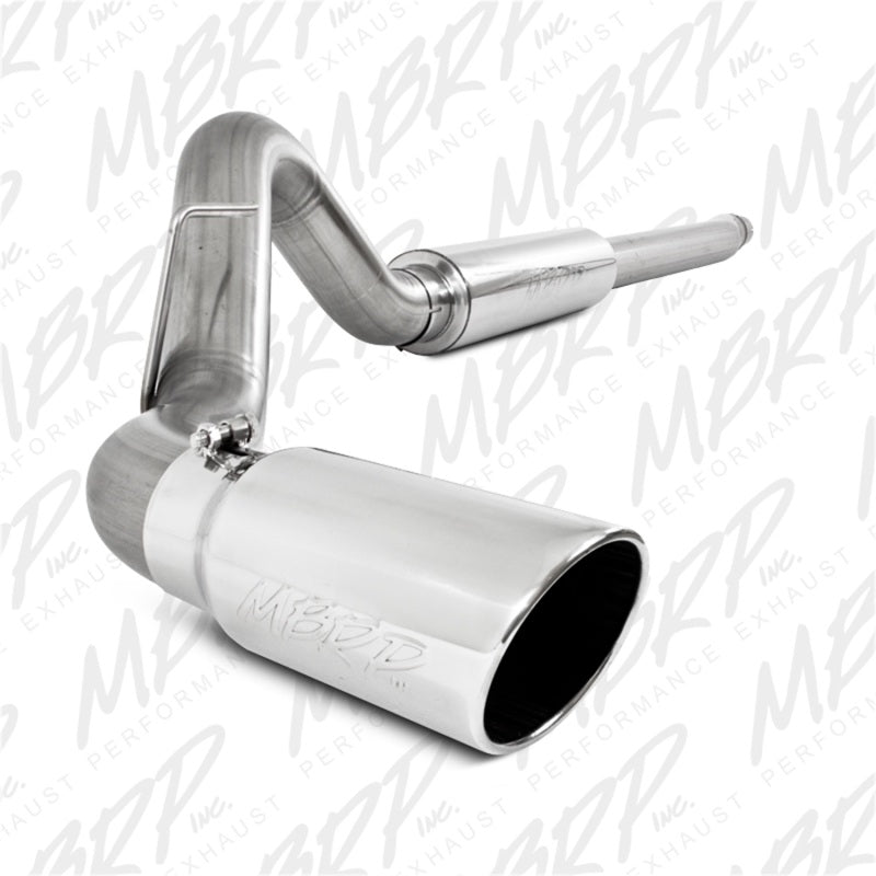 MBRP Armor Plus Series 4-inch Cat Back Exhaust System for 2011-2012 Ford F-250/F-350 Super Duty with 6.2L V8 Gas Engine