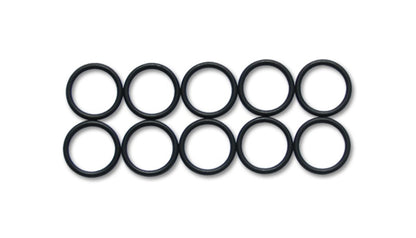 Vibrant -8AN Rubber O-Rings Pack of 10 for Reliable Seal and Fuel Compatibility