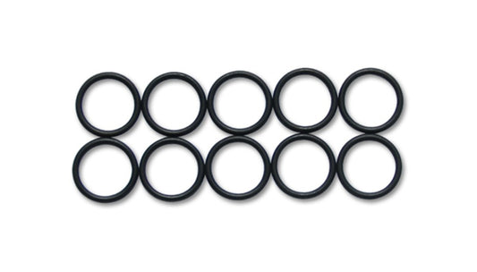 Vibrant -6AN Rubber O-Rings Pack of 10 for Reliable Sealing in Automotive Applications