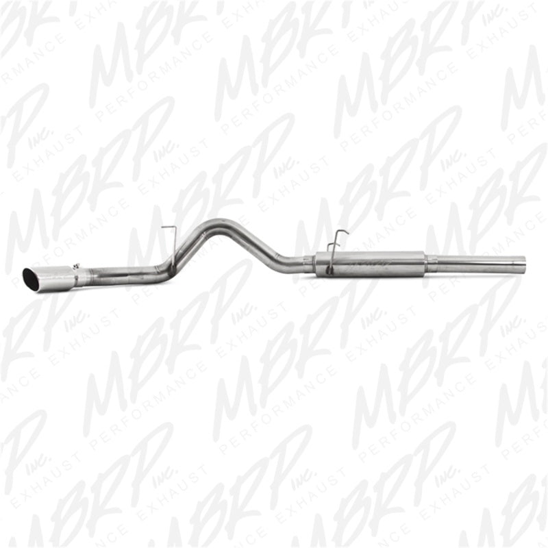 MBRP Armor Plus Series 2004-2007 Dodge Ram 2500/3500 Cummins 600/610 Cat Back Single Side Exhaust System with 5-inch Tip