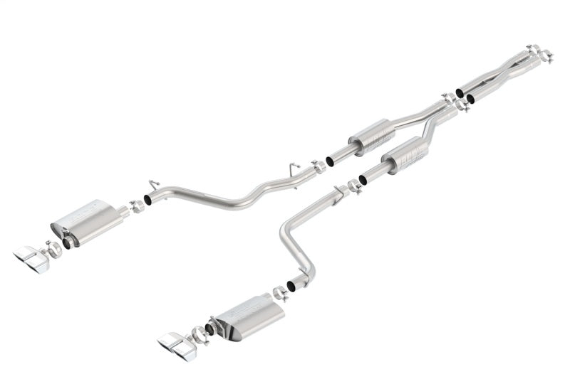 Borla ATAK Cat-Back Exhaust System for Dodge Challenger R/T 2009-2014 with Dual Rear Exit