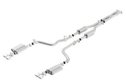 Borla ATAK Cat-Back Exhaust System for Dodge Challenger R/T 2009-2014 with Dual Rear Exit