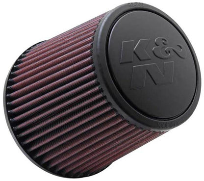K&N Engineering Universal Round Tapered Rubber Air Filter - 6-inch Base OD, 3-inch Flange ID, 6-inch Height