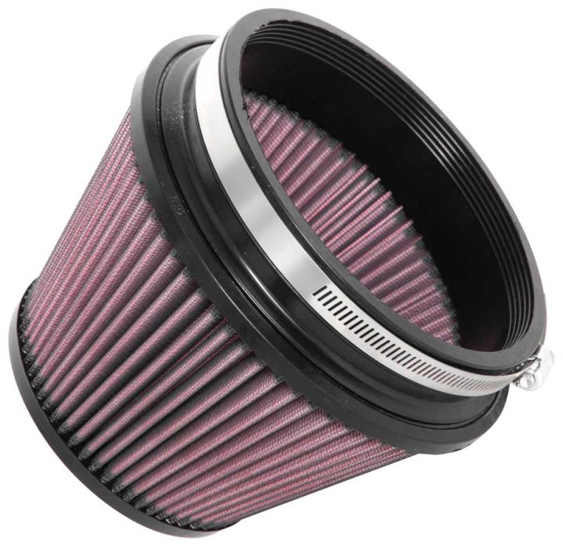 K&N Engineering Universal Tapered Air Filter 6-inch Flange, 7.5-inch Base OD, 5-inch Height for Ford Mustang and Flex