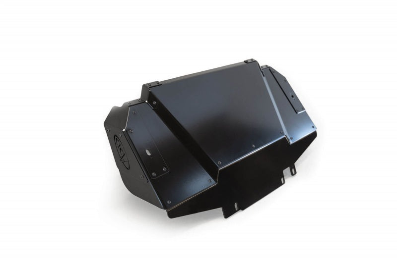 Addictive Desert Designs 21-22 Ford Bronco Bomber Skid Plate (Part AC23008NA03) - Aluminum Underbelly Protection for Bomber Front Bumper