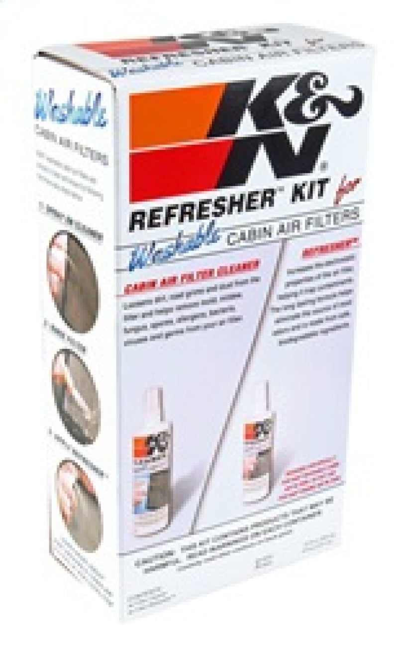 K&N Engineering Cabin Filter Cleaning Kit (Part No. 99-6000) for Washable Cabin Air Filters