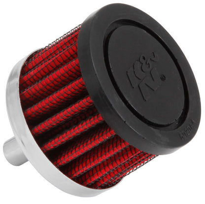 K&N Engineering 62-1000 Steel Base Crankcase Vent Filter with 3/8 Inch Tube