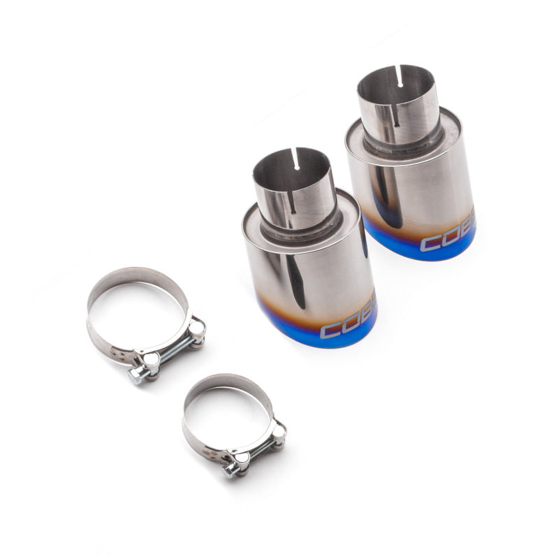 Cobb Volkswagen Mk7/7.5/8 GTI Tip Kit - Blued Titanium by Cobb, Part No. 5V2150-B