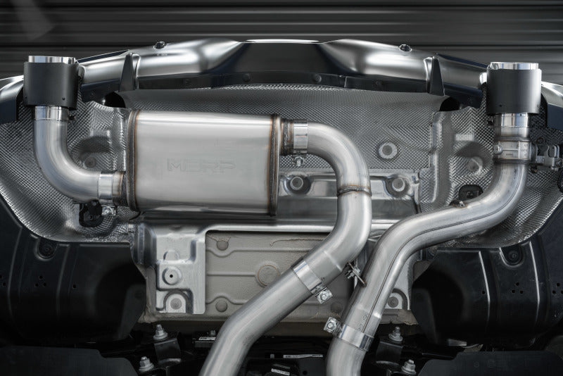 MBRP Armor Pro Series 2020+ Toyota Supra 3.0L 3-Inch Catback Dual Exhaust with Burnt End Tips