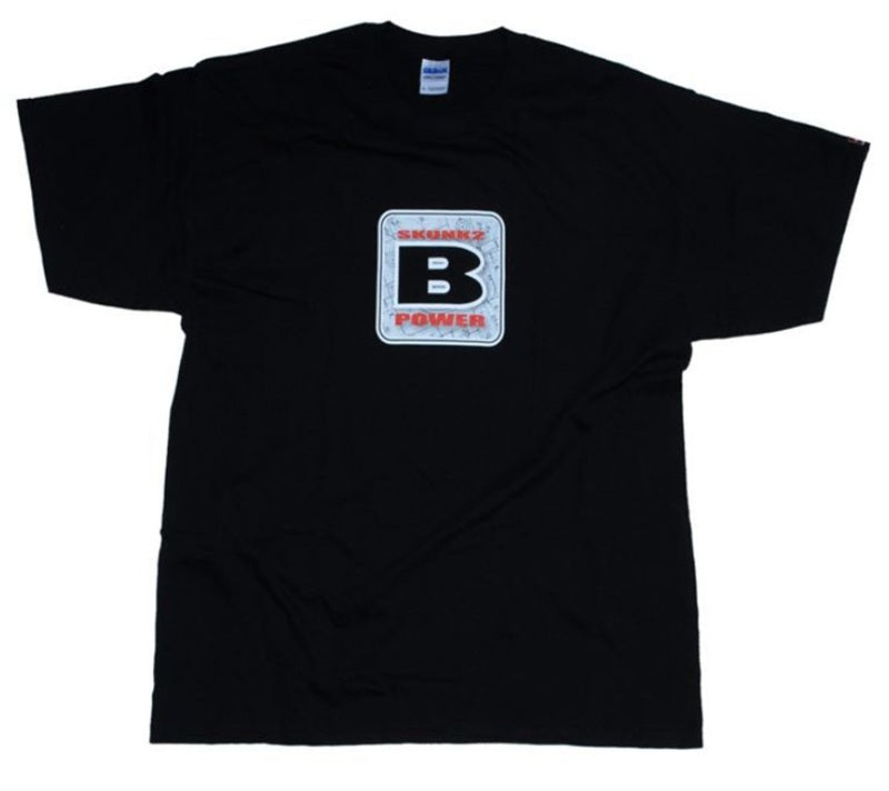Skunk2 Racing B-Power T-Shirt in Black, Medium - Show Your Honda B-Series Pride