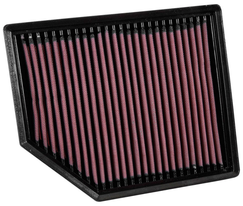 K&N Engineering 33-3065 High-Flow Reusable Air Filter for Volvo XC90 and S90