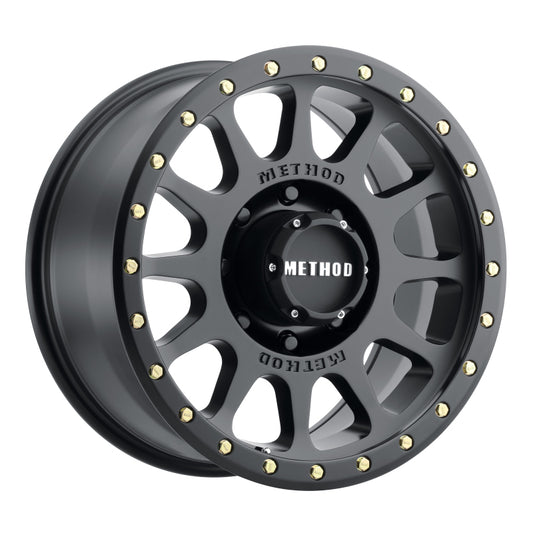 Method MR305 NV 20x10 Matte Black Wheel with -18mm Offset and 8x6.5 Bolt Pattern