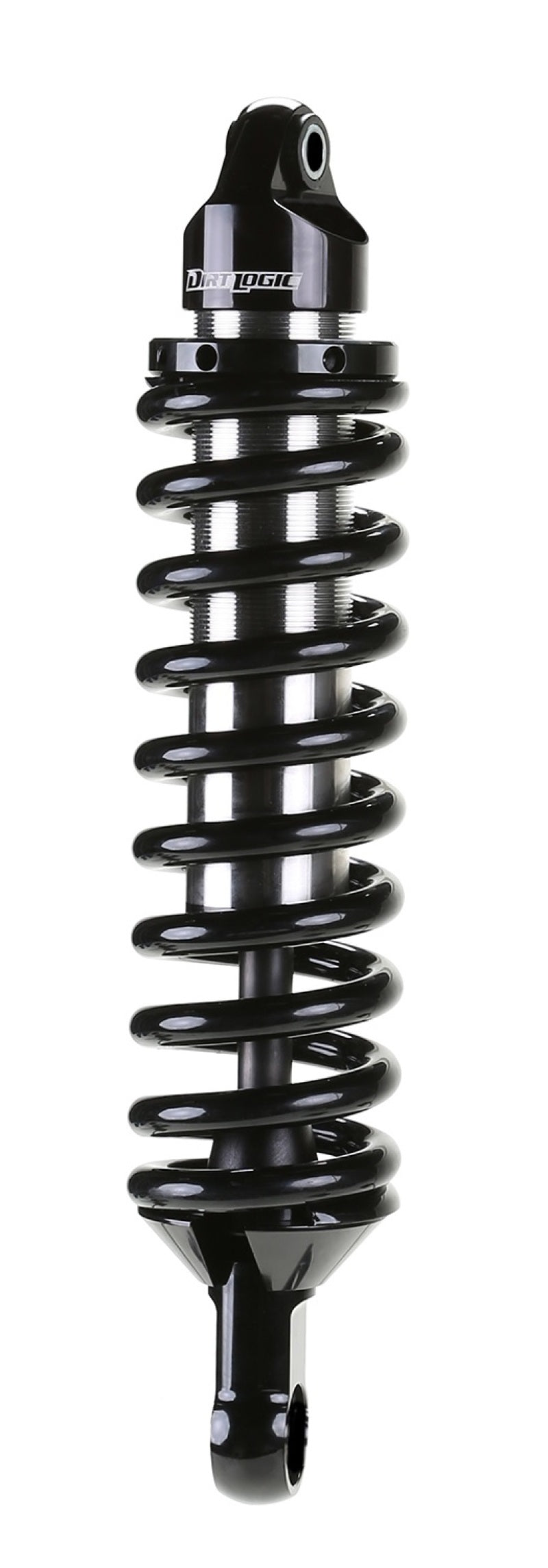 Fabtech Dirt Logic 2.5 Stainless Steel Coilover Shocks for 2010-2012 GMC Yukon XL 1500 and Chevrolet Suburban 1500, 6-inch Lift Front Pair