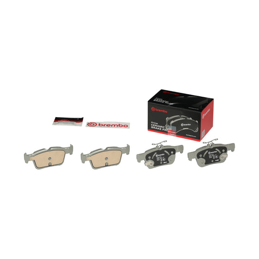 Brembo OE Rear Ceramic Brake Pad for Ford Bronco Sport, Escape, and Maverick (Part P24217N)