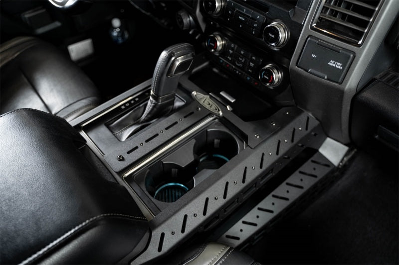 Addictive Desert Designs 15-20 Ford F-150 & Raptor Center Console Molle Panels - Full Set
