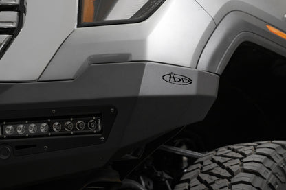Addictive Desert Designs Phantom Front Bumper with Winch for 2024-2025 GMC Sierra 2500/3500 HD - Hammer Black