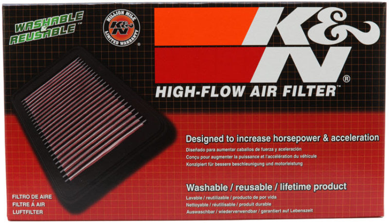 K&N Engineering 33-5101 High-Flow Replacement Air Filter for Jeep Renegade and Fiat 500X