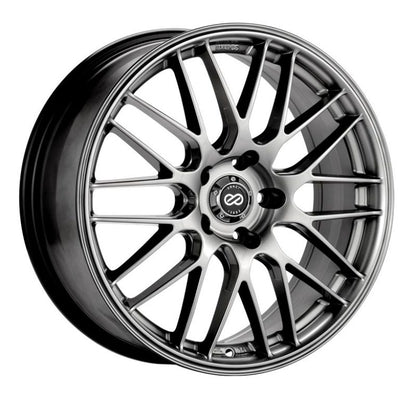Enkei EKM3 18x7.5 inch Hyper Silver Alloy Wheel with 5x114.3 Bolt Pattern and +45mm Offset