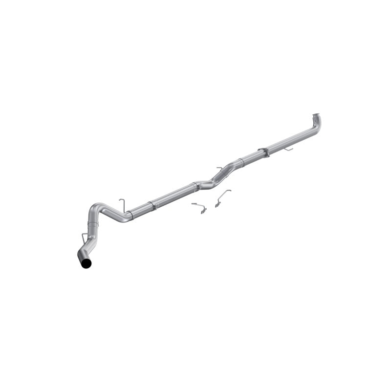 MBRP Armor Plus Series Downpipe-Back Exhaust System for Chevrolet Silverado 2500/3500 2001-2002, 4-inch Single Side Exit - T409 Stainless Steel